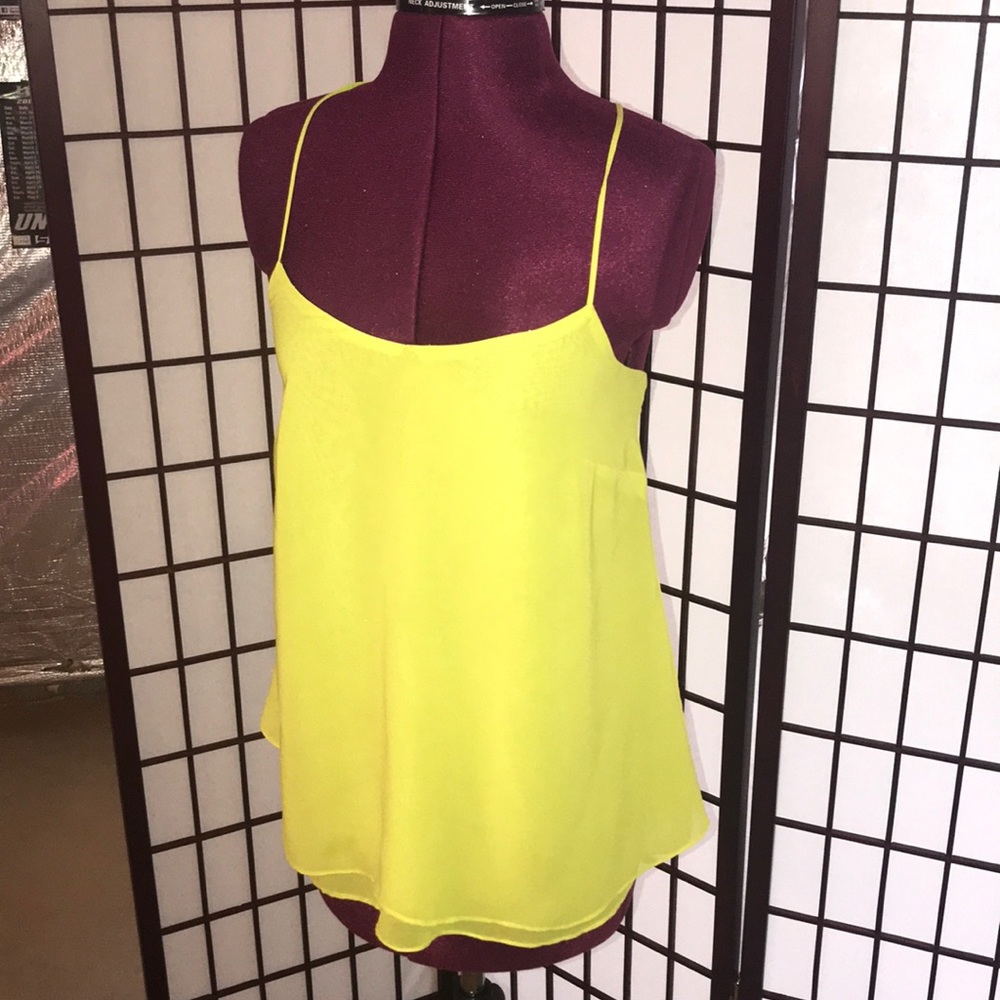 Topshop silk strappy loose blouse